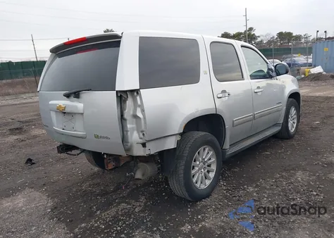 2011 Chevrolet Tahoe Hybrid из США, поврежденный, VIN 1GNSKDFJ5BR204566